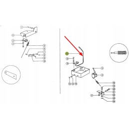010907 1 elektros laidas jutikliui nustatyti