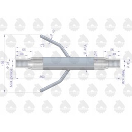 Centrinės jungties veržlė C 330 originali Ursus
