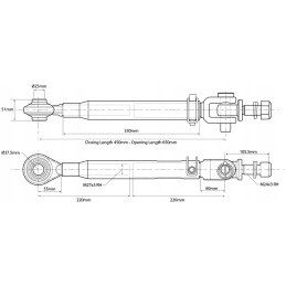 Massey Ferguson stabilizatorius 7700061824
