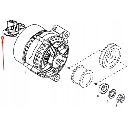 333924 įtampos reguliatorius 14v