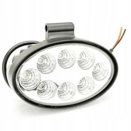 Elipsinė LED darbo lempa 24w 12 24v 693led0109