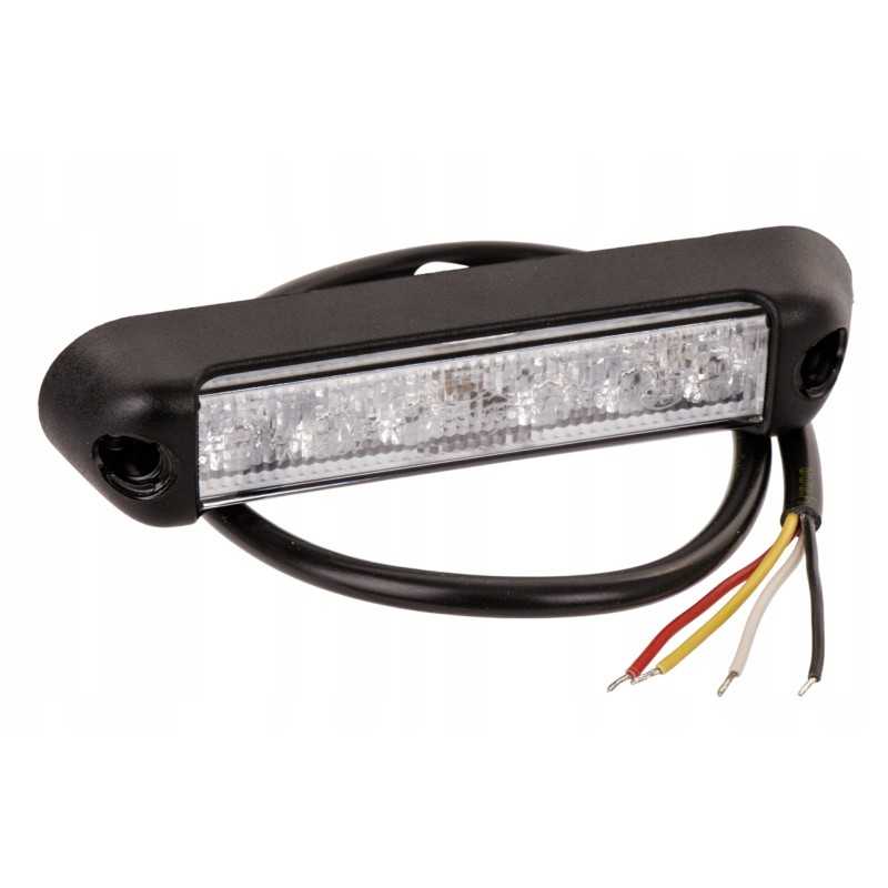 Mirksi lemputė 6 LED 12v 24v horpol