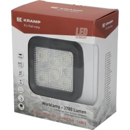 Kvadratinė LED darbo lempa 42w 3780 lm 10 30v