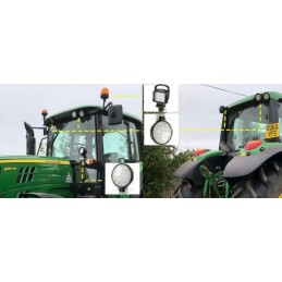 LED kelio žibintas priekyje kairėje john deere mr serija