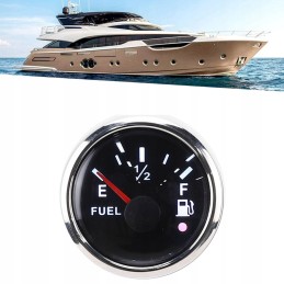 2 colių degalų lygio indikatoriaus laikrodis