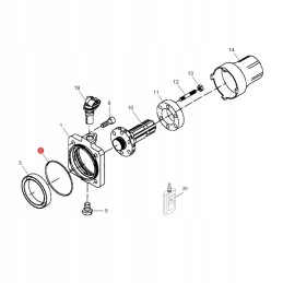 O žiedas mf x548994700000 originalus