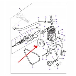 V836652338 oro kompresoriaus skriemulys