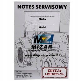 Ursus Massey traktorių serviso sąsiuvinis