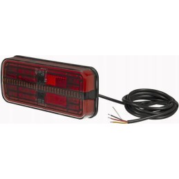 Stačiakampis LED galinis žibintas 12 24v