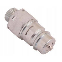 Hidraulinės greitosios jungties kištukas su šalintuvu c