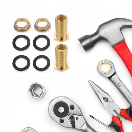 Išleidimo jungiamosios detalės maišytuvo žarnos vandens bako adapteris