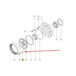 069807 0 rato stebulės centravimo įvorė