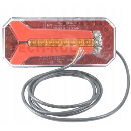 LED galinis kombinuotas žibintas, dinaminė kryptis