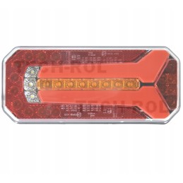 LED galinis kombinuotas žibintas, dinaminė kryptis