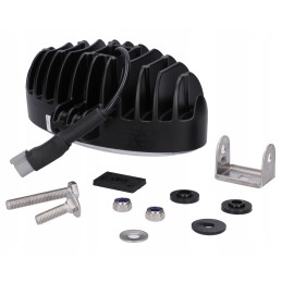 Wesem LED darbo lempa 4000lm difuzinė vok