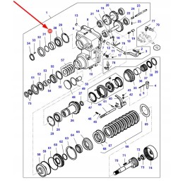 V30764420 atbulinės eigos tarpinis žiedas