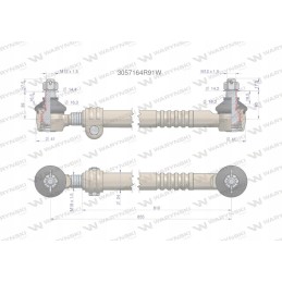 Vairo traukė 3057164r91 Warynski