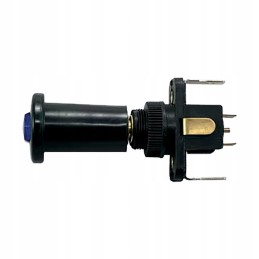 Jungiklis, ištraukiamas jungiklis, LED mėlyna, 12v