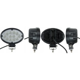 Darbinė lempa 12 LED halogeninė 36w 2vnt 12v 24v
