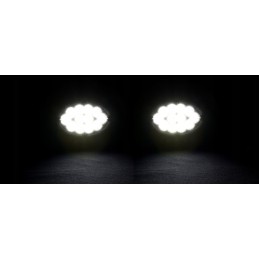 Darbinė lempa 12 LED halogeninė 36w 2vnt 12v 24v