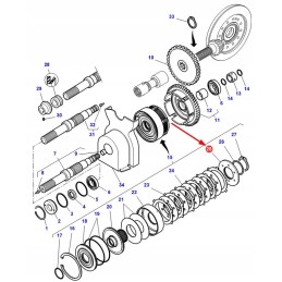 3583586m3 pavarų dėžės sankaba