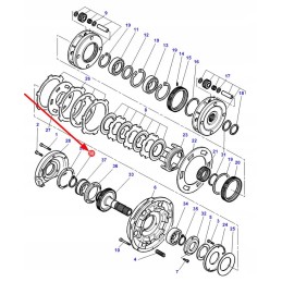 3791161m3 krumpliaračio tvirtinimo žiedas