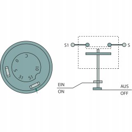 Kėlimo / nuleidimo valdymo jungiklis