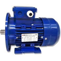 Variklis su flanšu 1 1kw 230v 1390rpm 3 fazių