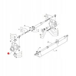 Pasukamas kaištis mf v34051800 originalus