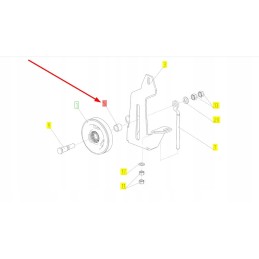 100022422 skriemulio tarpiklio įvorė