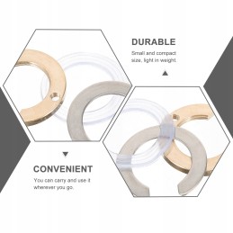 Veržlės, tvirtinančios poveržles, varžtus virtuvės reikmenims