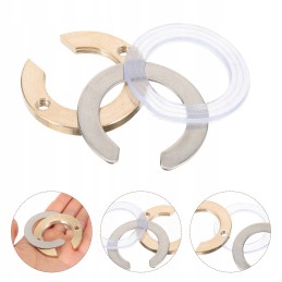 Nedidelis įrankių rinkinys, kad neatsipalaiduotų čiaupo tvirtinimo veržlė