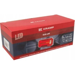 Stačiakampis LED galinis žibintas 12 24v Kramp