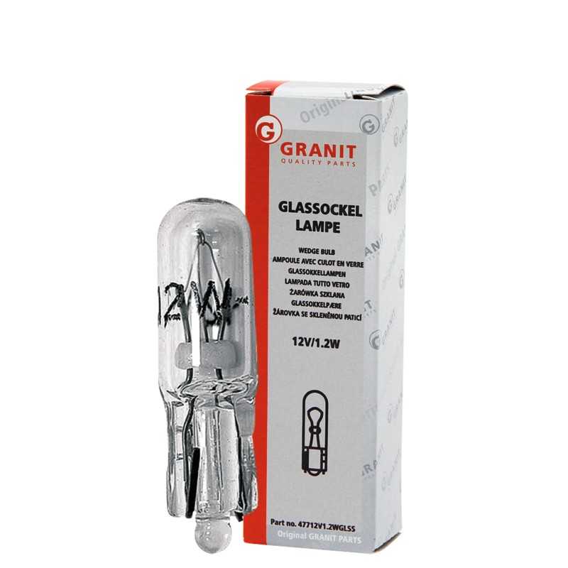 Lemputė 12v 1 2 in 47712v1 2wglss granitas