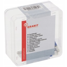 Izoliuota apvali vyriška jungtis 1 5 2 5 mm2 10 vnt