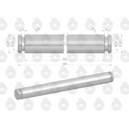 Rėmo pakabos kaištis C 360 originalus Ursus