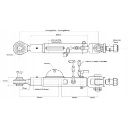 Massey Ferguson stabilizatorius 3615707M93