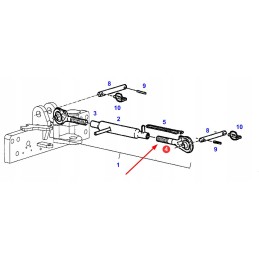 F716921050060 viršutinės trauklės varžtas