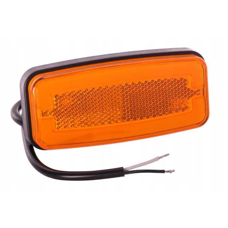 Šviesą atspindinti markerinė lempa 24 LED neoninė 1224V Horpol