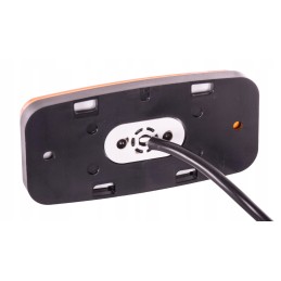 Šviesą atspindinti markerinė lempa 24 LED neoninė 1224V Horpol