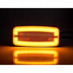 Šviesą atspindinti markerinė lempa 24 LED neoninė 1224V Horpol