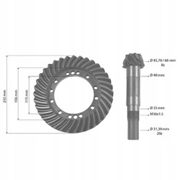 Atakos volas su ratu massey ferguson 3764298m91