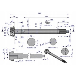 Atakos volas su plokšteliniu ratuku Ursus C385 Warynski