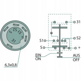 Granito valdymo jungiklis