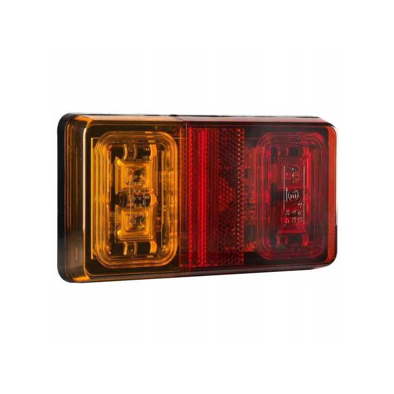 Galinis žibintas kamar 12 24v 16led 1 5m sertifikuotas