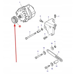 4287016m1 generatoriaus skriemulys