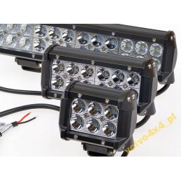 Darbo lempos skydelis 72w led cree combo 12v 24v 4x4