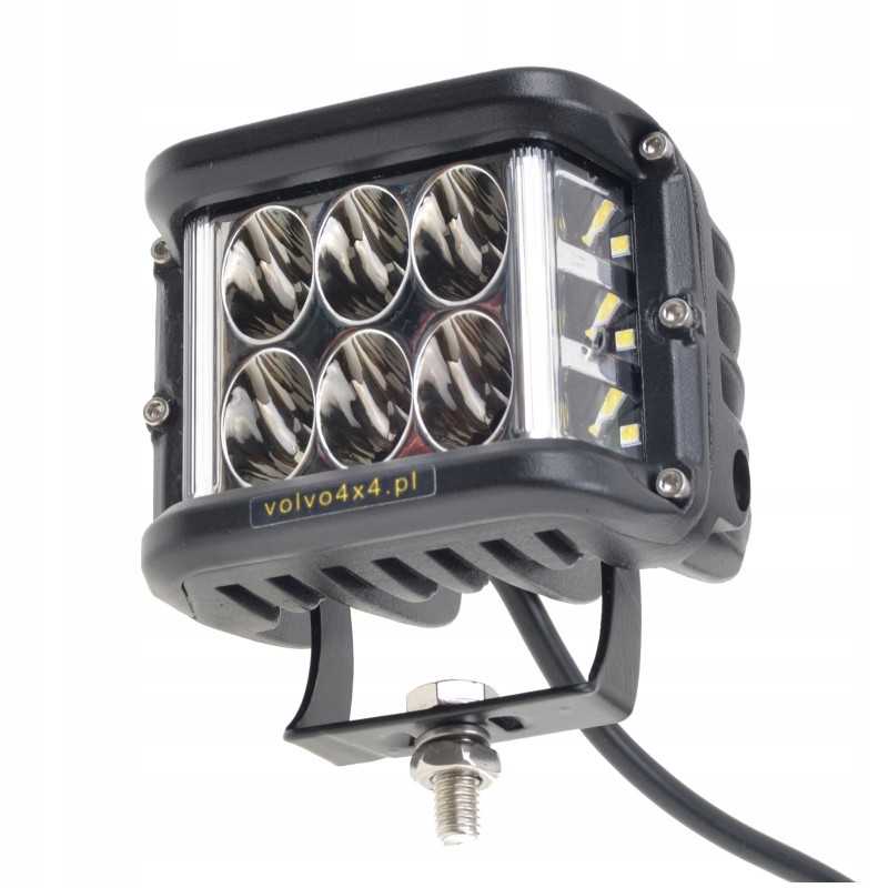 Priekinių žibintų darbo lempa 12x LED 12v 24v traktorius