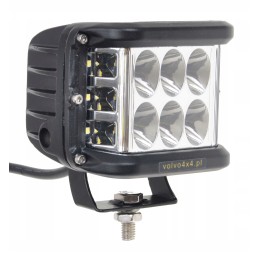 Priekinių žibintų darbo lempa 12x LED 12v 24v traktorius