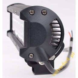 Darbo lempos skydelis 72w led cree combo 12v 24v 4x4